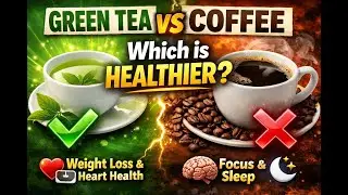 Green Tea vs Coffee ☕🍵 | Which One Is Actually Healthier for Your Body