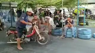 Sirkuit GDS  balap bergensi 20miliyar cristal vs 75yamaha😁😃