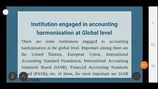 international accounting standard committee (IASC) | IAS 1- 10