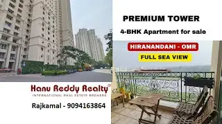 AWSOME SEA VIEW - 4-BHK Apartment for sale in Hiranandani OMR