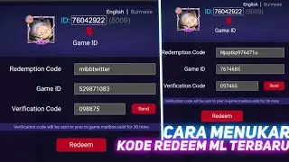 CARA REDEEM CODE MOBILE LEGENDS TERBARU 2021❗TUTORIAL CARA MENUKAR KODE REDEEM MLBB TERBARU 2021