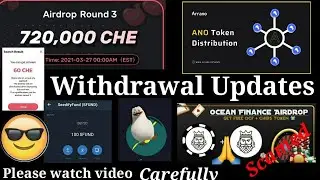 🔥ANO WITHDRAWAL UPDATE🔥100 SFUND Received💥CherrySwap ✅Zoidpay Airdrop🔥