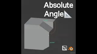 【Blender】BoxCutter Custom Shape「Absolute Angle」