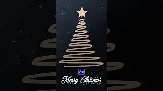 Создание контура обводки рождественской елки в After Effects