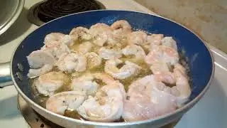 Shrimp Scampi Saturday.