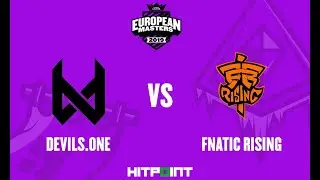 devils.one vs Fnatic Rising @ EU Masters Summer Quarterfinals 2019 GAME 1