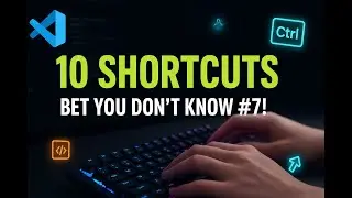 vs code shortcuts tips and tricks || 10 Shortcuts Every Developer MUST Know