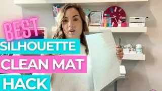 🤯 Keep Your Silhouette Cutting Mat Clean...the HACK You Never Thought Of!