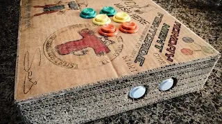 Инструкция по сборке вала джойстика - Real Decoys Cardboard Fightstick