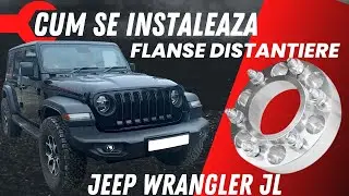 Cum se instaleaza Flanse distantiere pe Jeep Wrangler JL