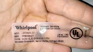 Fixing belt on my whirlpool dryer. Part 1 of 2. Info in description of dryer part and model number.