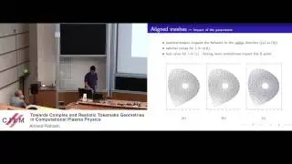 Ahmed Ratnani: Towards complex and realistic tokamaks geometries in computational plasma physics