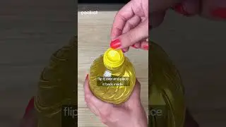 ❗️Here's how to properly use oil bottle tabs #shorts #cookistwow #hacks #tricks