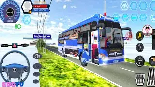 Bus Simulator Vietnam Gameplay #5 Hyundai Bus Driving In New City Map [Update] -eDroidGameplaysTV