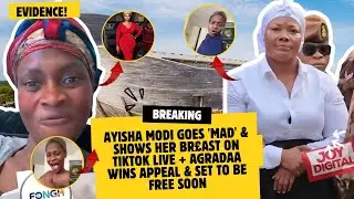 Ayisha Modi Shows Her Br£αst During TikTok Live + Agradaa Wins Appeal & Set To Be Free Soon