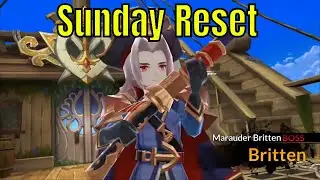 Knights Chronicle: Sunday Reset/Britten/Account Progress