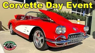 Corvette Day Event 2025 Car Show at Marconi Museum, Tustin, California
