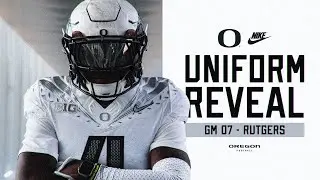 2025 Oregon Football Uniform Reveal | Rutgers