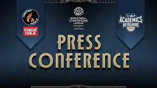 Promitheas Patras v MLP Academics Heidelberg - Press Conference | #BasketballCL 2025-26