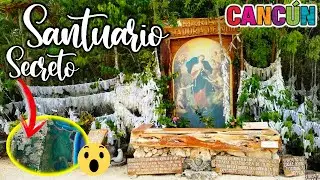 ⛪ Descubrimos 1 SANTUARIO secreto CANCUN 😱 Cómo llegar? ❤️ Virgen MILAGROSA MARIA DESATANUDOS ✅
