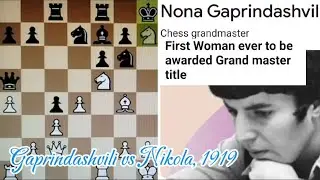 First Woman ever to be awarded Grand master title