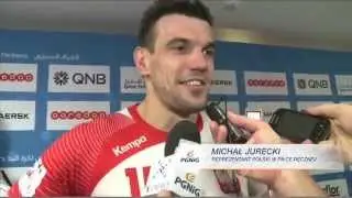 Michał Jurecki - gryźliśmy parkiet przez 60 min - Polska vs Chorwacja 24:22 - KATAR 2015
