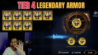 CRAFTING TIER 4 ARMOR XDRACO? - MIR4