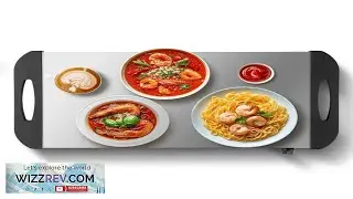 VEVOR Electric Food Warmer Tray 25x14