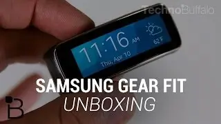 Samsung Gear Fit Unboxing