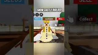 GAG SNOWMAN BUILDER + COSMETIC #roblox #growagarden #christmas