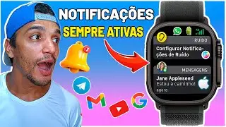 COMO CONTINUAR RECEBENDO NOTIFICA&Ccedil;&Otilde;ES MESMO AP&Oacute;S A TELA DO SMARTWATCH TER SIDO BLOQUEADA - TUTORIAL!