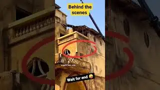 Behind the scenes of Bollywood film shooting film city Mumbai