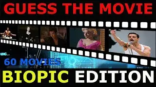 MOVIE QUIZ BIOPIC EDITION #1/ Guess in 1 frame (60 Movies)