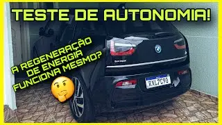 A REGENERAÇÃO DO BMW i3 FUNCIONA MESMO? - TESTE DE AUTONOMIA REAL