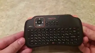 Viboton S1 English Russian Rechargeable 2.4GHz Wireless Keyboard GEARBEST.COM