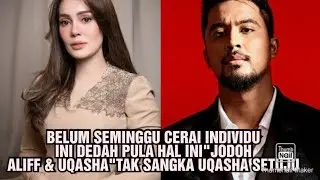 BELUM SEMINGGU CERAI INDIVIDU INI DEDAH PULA HAL INI 