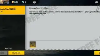 Titan scar redeem code free