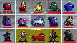 Vampire Survivors Emergency Meeting All Characters DLC + All Secret Characters