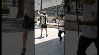 Bo staff vs arnis fight choreography