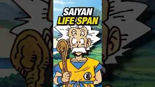 How Long Do Saiyans Live? The Saiyan Life Span #dragonball #goku #dbz