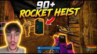 We STOLE 90+ Rockets & Took Over Bradley All Wipe Long - Rust Console