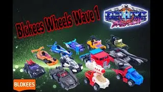Better than Hot Wheels? Blokees 1/64 C-01 Wheels Transformers Model Kits!