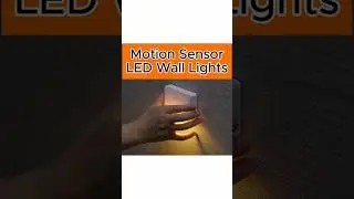 Motion Sensor LED Wall Lights | Night lights | homelighting | Smart lights | lighting fixtures
