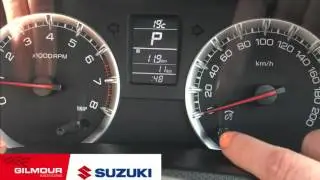 How to adjust the time on your Suzuki Swift's clock