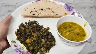 🔴Live Cooking - छत्तीसगढ़िया स्टाइल बथुआ सब्जी with Dal and Roti (Wednesday Lunch)