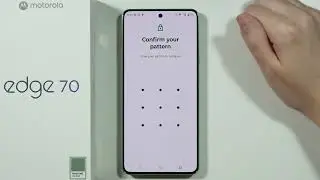 Motorola Edge 70: как изменить пароль блокировки экрана