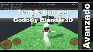5 Temple Run Con Godot Engine y Blender3D preparando proyecto en Godot