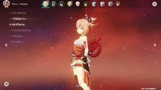 [Genshin Impact] Yoimiya C1 -   Rust R5 -  Shimenawas Set