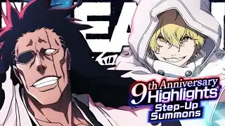 ALL STEPS COMPLETED! 9TH ANNIVERSARY HIGHLIGHTS SUMMONS! Bleach: Brave Souls