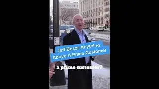 Above a Prime Customer asking Jeff Bezos #amazon